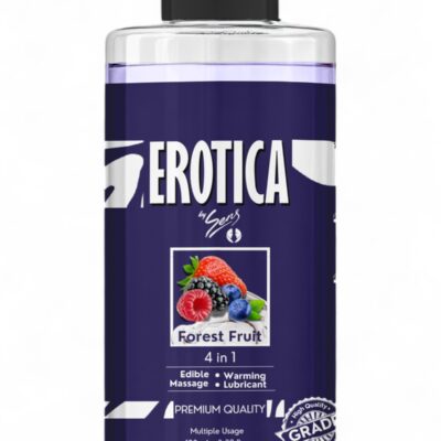 Forest Fruit 4 in 1 WB Lube 100 ml by Sens Su Bazlı Orman Meyve Aromalı Kayganlaştırıcı Masaj Jeli