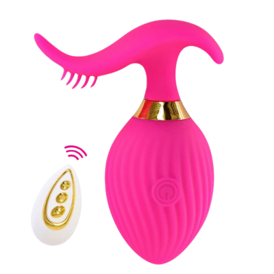 Exotikiss LUMINOUS Vibrating Egg Kablosuz Kumandalı Klitoris ve Vajina Uyarıcı 2 in 1 Vibratör