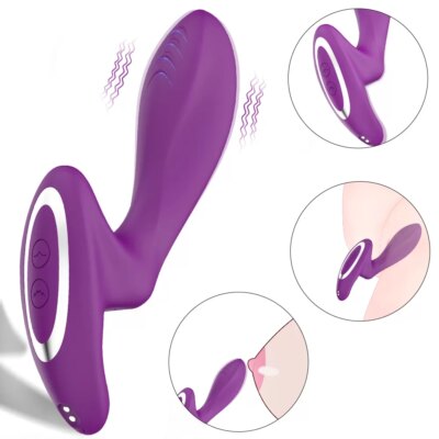 Exotikiss MR Z. Klitoris ve Vajina Uyarıcı G-Spot Tapping Su Geçirmez 3 in 1 Vibratör