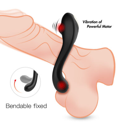 Exotikiss  Veyron Şarjlı Güçlü Titreşimli Testis ve Klitoris Uyarıcı Vibratör Penis Yüzüğü
