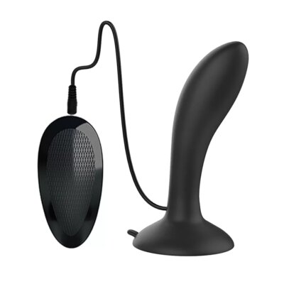 ROX Uzaktan Kumandalı Güçlü Titreşimli Vantuzlu Silikon Anal Plug Vibratör