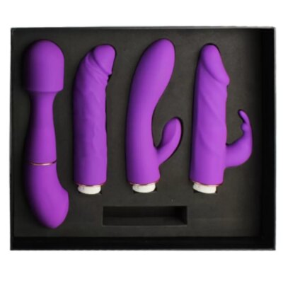 Sens FourPack Deluxe – 4 in 1 Şarjlı Titreşimli Vibratör Seti
