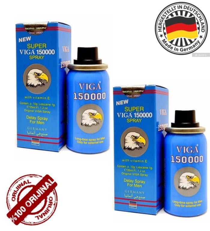 VİGA 150000 GERMANY GECİKTİRİCİ SPREY AVANTAJ PAKETİ 2 li