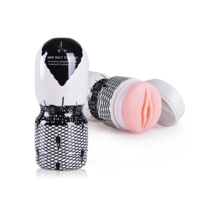 Adult Cup - Kolay Saklanabilir ve Taşınabilir Cep Tipi Kutulu Yapay Vajina Mastürbatör